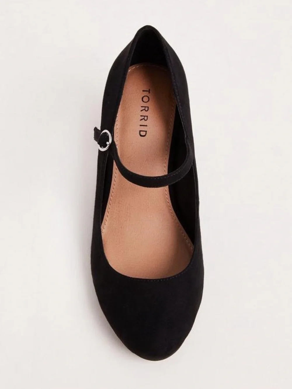TORRID Classic Black Mary Jane Block Heel Pump - Women's | 7WW